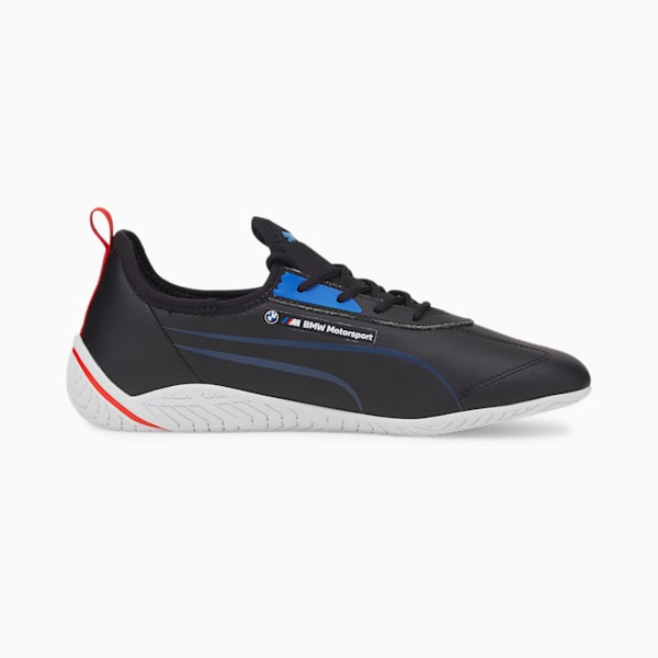 BMW M Motorsport RDG Cat Women's Motorsport Shoes, Puma Black-Puma White-Fiery Red, extralarge