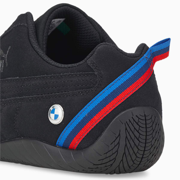 BMW M Motorsport Speedcat Driving Shoes, Puma Black-Puma White, extralarge
