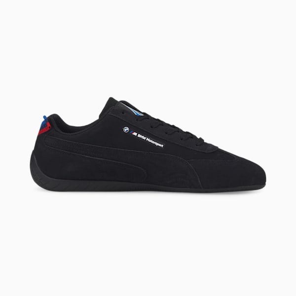 BMW M Motorsport Speedcat Driving Shoes, Puma Black-Puma White, extralarge