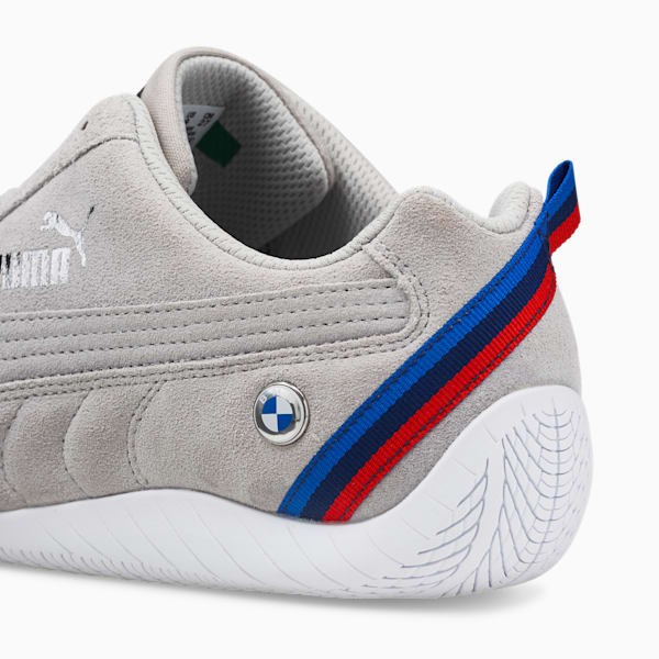 BMW M Motorsport Speedcat Driving Shoes, Puma White-Puma Black, extralarge