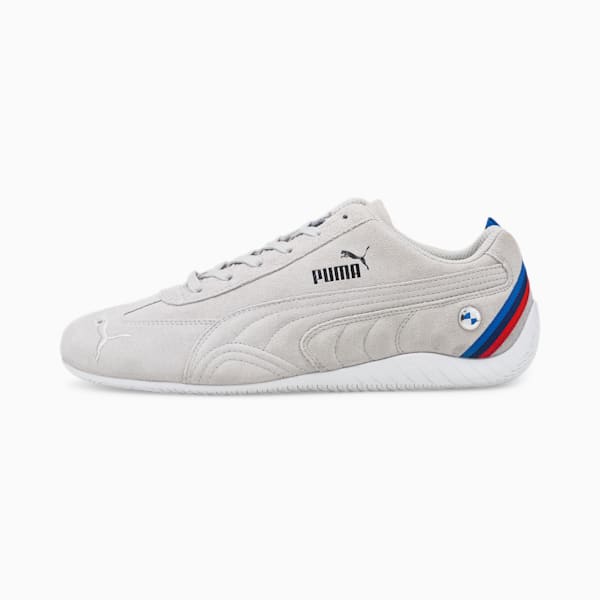 BMW M Motorsport Speedcat Driving Shoes, Puma White-Puma Black, extralarge