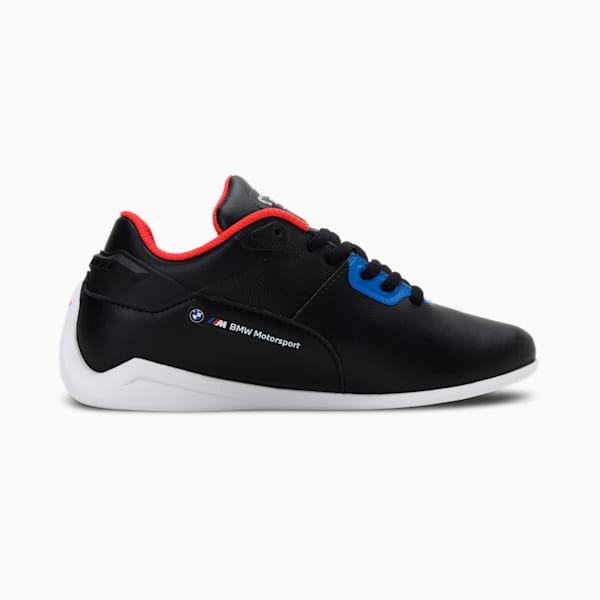 BMW M Motorsport Drift Cat Delta Kids Sneakers, Puma Black-Estate Blue, extralarge-IND