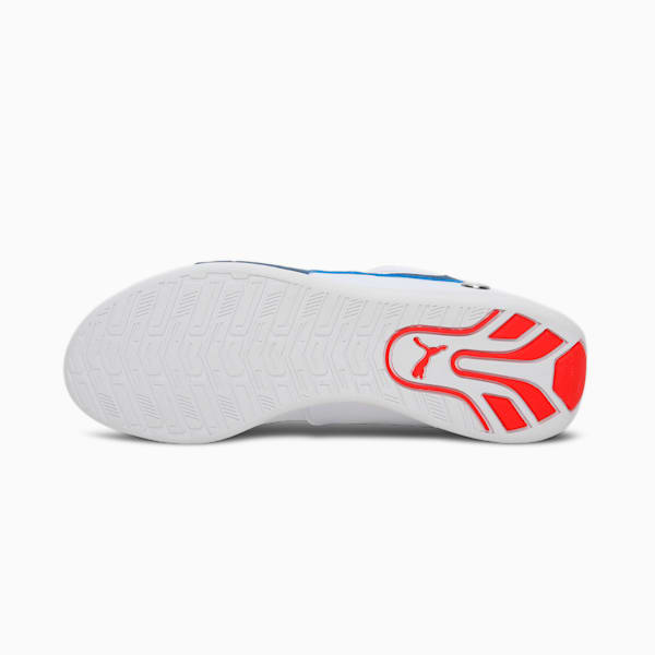 BMW M Motorsport Drift Cat Delta Kids Sneakers, Puma White-Estate Blue, extralarge-IND