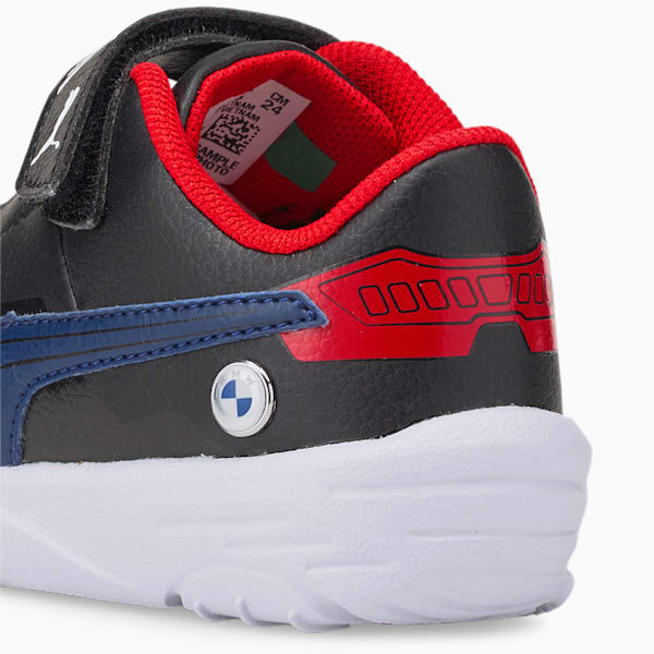 BMW M Motorsport Drift Cat Delta Toddler Shoes, Puma Black-Estate Blue, extralarge