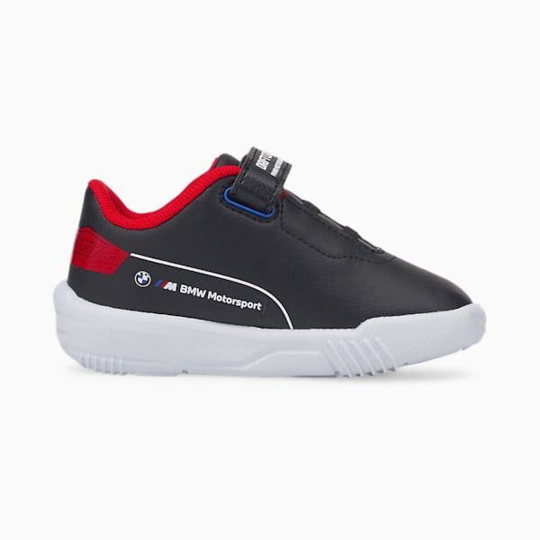 BMW M Motorsport Drift Cat Delta Toddler Shoes, Puma Black-Estate Blue, extralarge