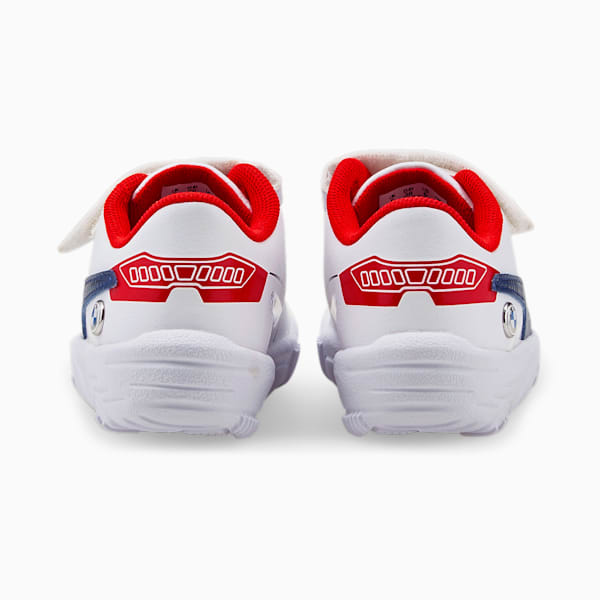 BMW M Motorsport Drift Cat Delta Toddler Shoes, Puma White-Estate Blue, extralarge