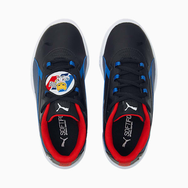 BMW M Motorsport R-Cat Machina Little Kids' Motorsport Shoes, Puma Black-Estate Blue, extralarge