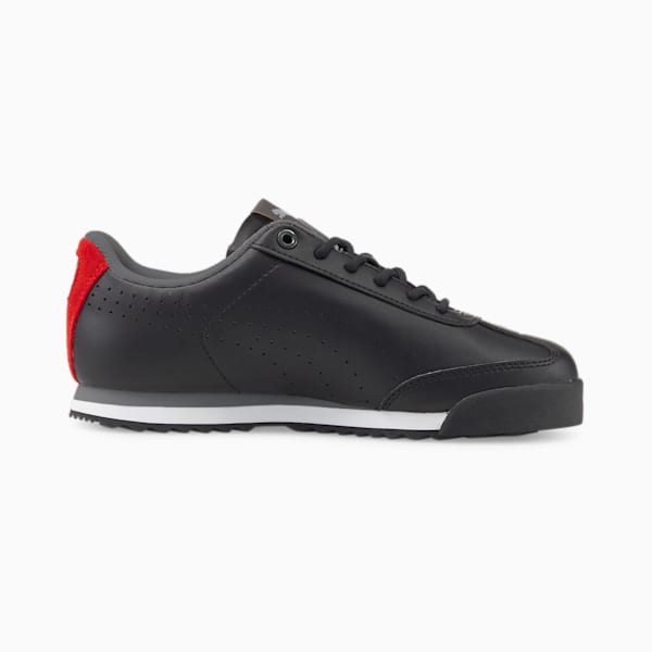 Scuderia Ferrari Roma Via Perf Motorsport Shoes JR, Puma Black-Rosso Corsa, extralarge