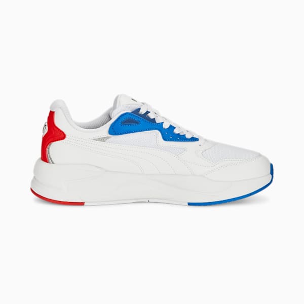 BMW M Motorsport X-Ray Speed Unisex Sneakers, PUMA White-Pro Blue-Pop Red, extralarge-IND