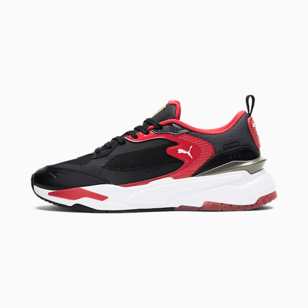 Scuderia Ferrari RS-Fast Motorsport Shoes, Puma Black-Rosso Corsa-Asphalt, extralarge