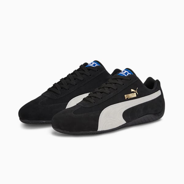 PUMA x SPARCO Speedcat OG Unisex Driving Shoes, Puma Black-Puma White, extralarge-AUS