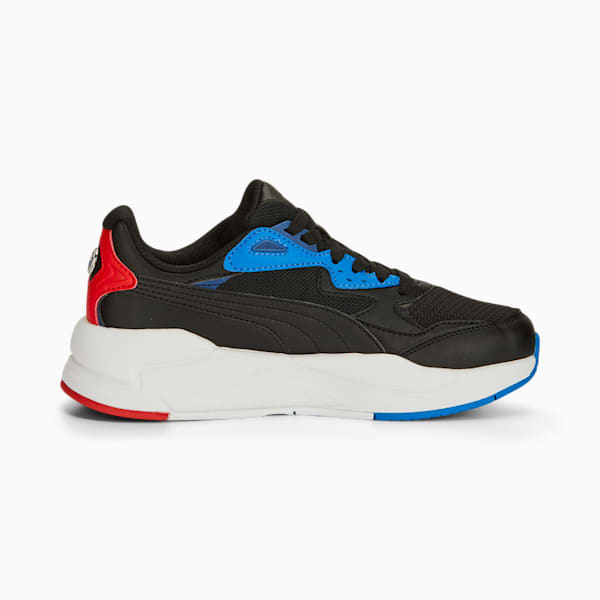 BMW M Motorsport X-Ray Speed Youth Sneakers, PUMA Black-Pro Blue-Pop Red