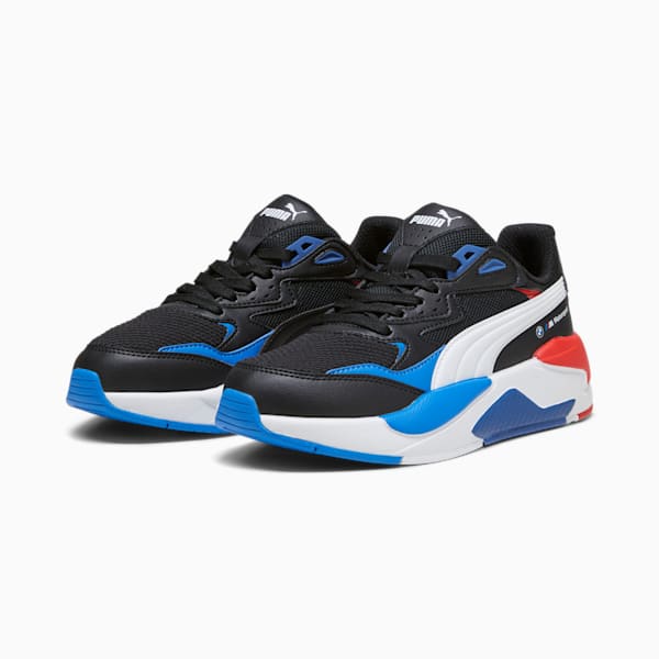 Tenis de automovilismo juveniles BMW M Motorsport X-Ray Speed, PUMA Black-PUMA White, extralarge