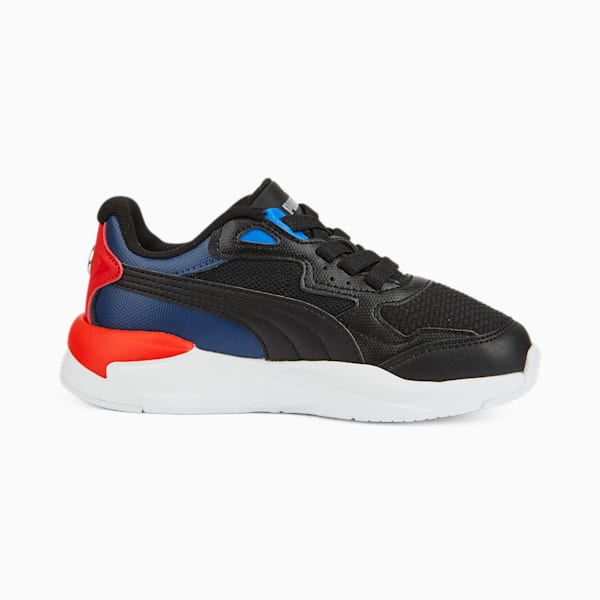 BMW M Motorsport X-Ray Speed Kids' Sneakers, PUMA Black-Strong Blue-Fiery Red, extralarge-IND