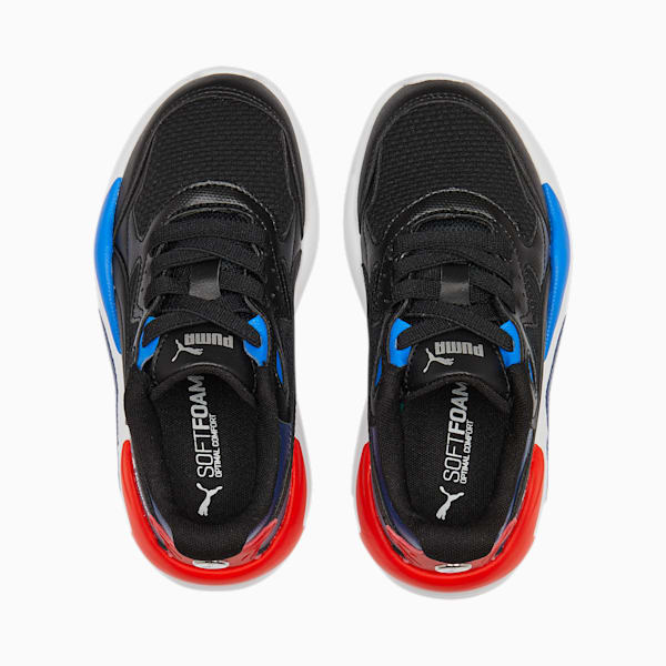 BMW M Motorsport X-Ray Speed Kids' Sneakers, PUMA Black-Strong Blue-Fiery Red, extralarge-IND