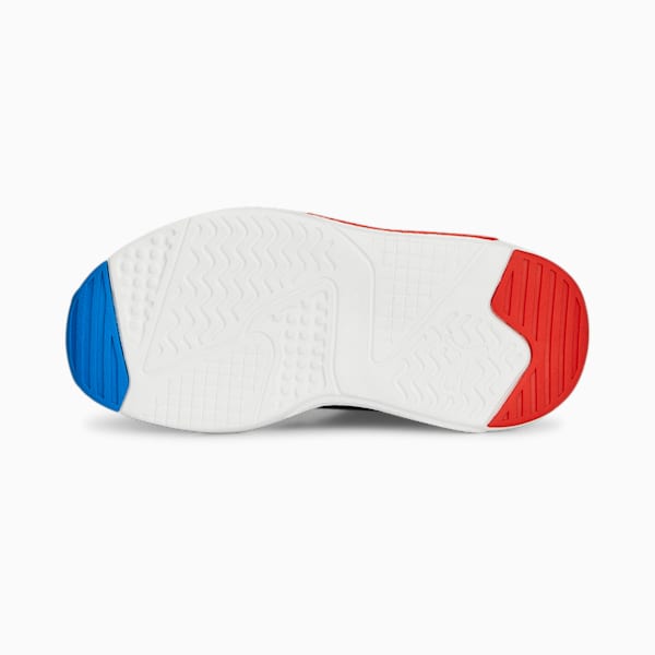 BMW M Motorsport X-Ray Speed Kids' Motorsport Shoes, PUMA Black-Pro Blue-Pop Red, extralarge-GBR