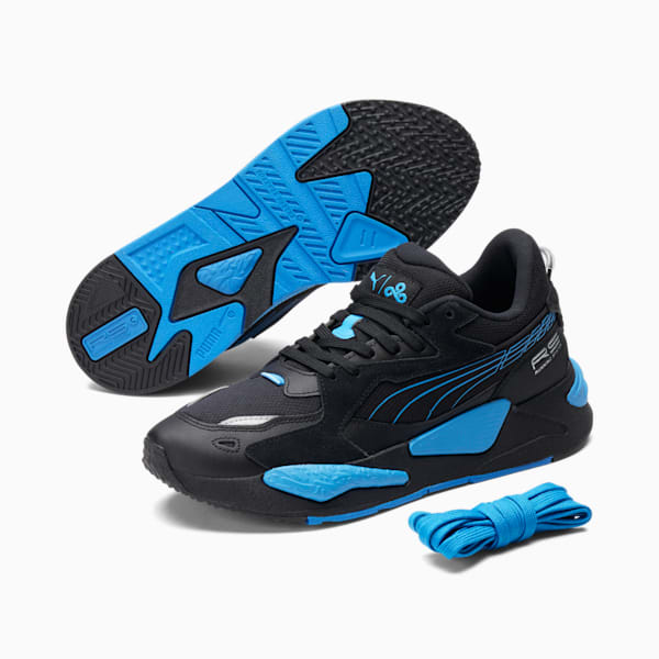 PUMA x CLOUD9 RS-Z Sneakers, Puma Black-Bleu Azur, extralarge