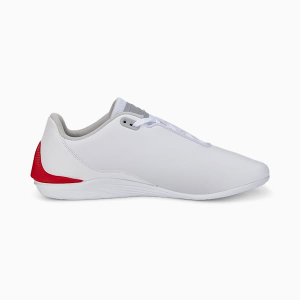 Ferrari Drift Cat Decima Unisex Sneakers, Puma White-Rosso Corsa, extralarge-IND