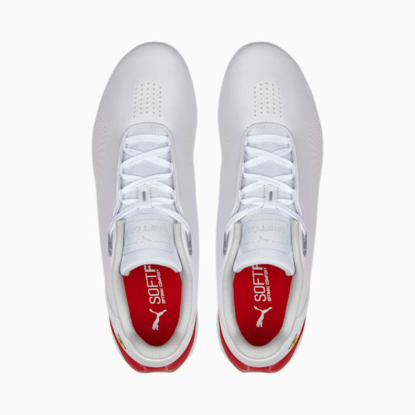 Ferrari Drift Cat Decima Unisex Sneakers, Puma White-Rosso Corsa, extralarge-IND