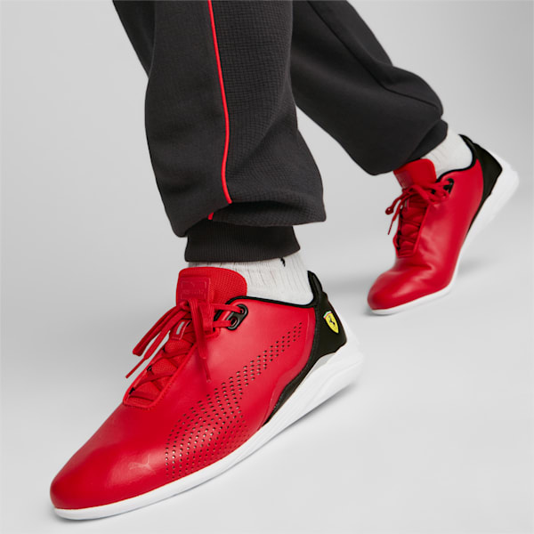 Ferrari Drift Cat Decima Unisex Sneakers, Rosso Corsa-PUMA White-PUMA Black, extralarge-IND