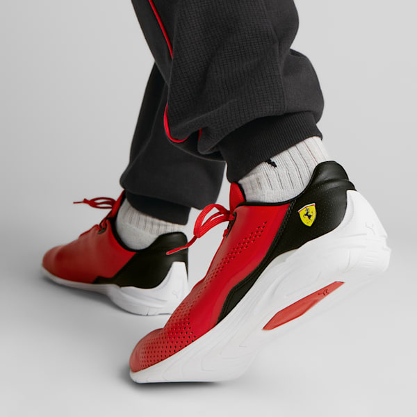 Ferrari Drift Cat Decima Unisex Sneakers, Rosso Corsa-PUMA White-PUMA Black, extralarge-IND