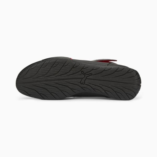 Scuderia Ferrari Neo Cat Mid Top Motorsport Unisex Shoes, Puma Black-Puma Black, extralarge-IND