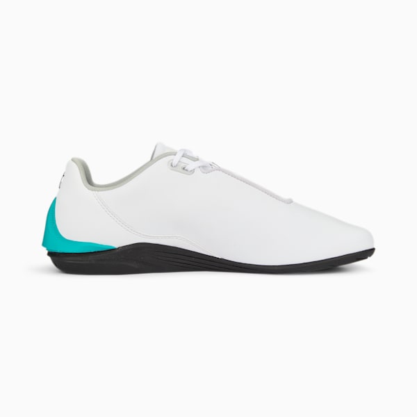 Mercedes AMG Petronas F1 Drift Cat Decima Sneakers, Puma White-Spectra Green-Puma Black, extralarge-IND