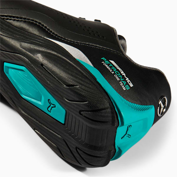 Mercedes-AMG Petronas Formula 1 Drift Cat Decima Motorsport Sneakers, Puma Black-Spectra Green, extralarge