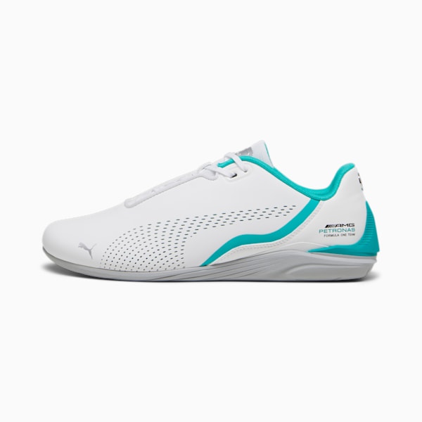 Mercedes AMG Petronas F1 Drift Cat Decima Unisex Sneakers, PUMA White-Spectra Green, extralarge-AUS