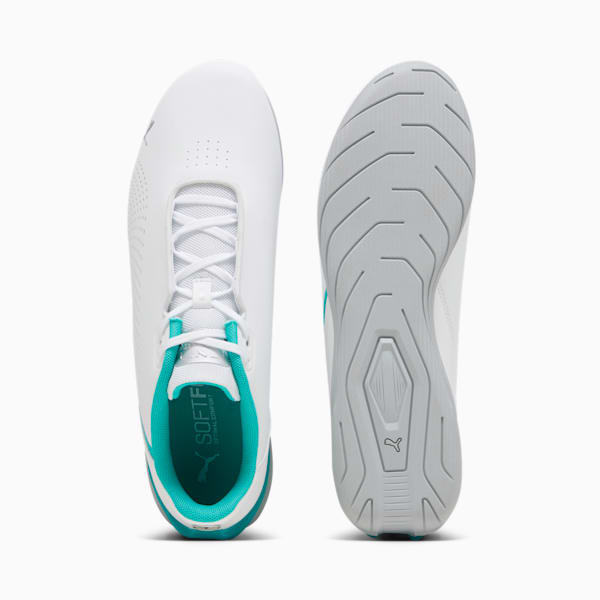 Mercedes AMG Petronas F1 Drift Cat Decima Unisex Sneakers, PUMA White-Spectra Green, extralarge-AUS