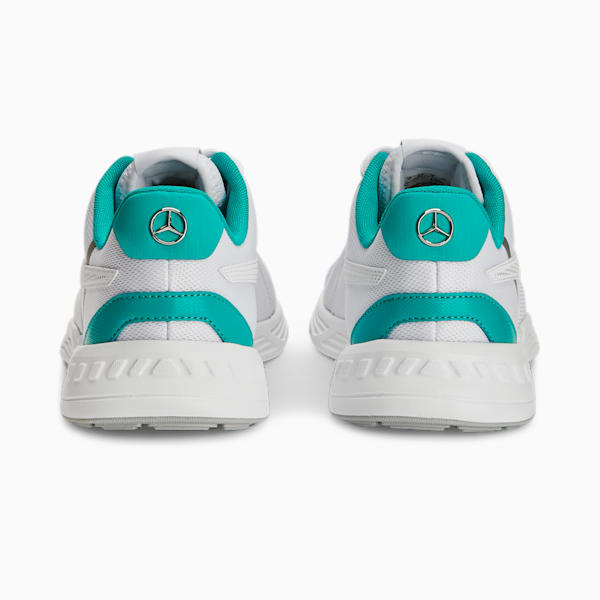 Mercedes AMG Petronas F1 Tiburion Sneakers, PUMA White-Spectra Green-PUMA White, extralarge-IND