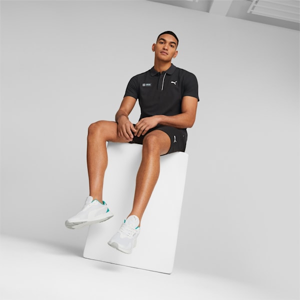Mercedes AMG Petronas F1 Tiburion Sneakers, PUMA White-Spectra Green-PUMA White, extralarge-IND