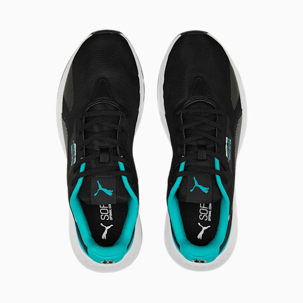 Mercedes AMG Petronas F1 Tiburion Sneakers, PUMA Black-Spectra Green-PUMA Black, extralarge-IND
