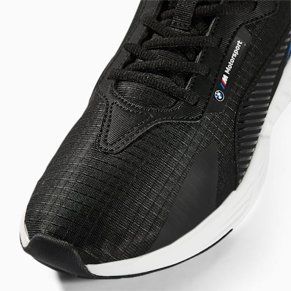 BMW M Motorsport Tiburion Unisex Sneakers, Puma Black-Puma Silver, extralarge-IND