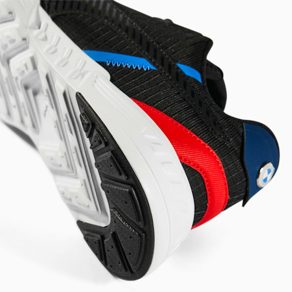 BMW M Motorsport Tiburion Unisex Sneakers, Puma Black-Puma Silver, extralarge-IND