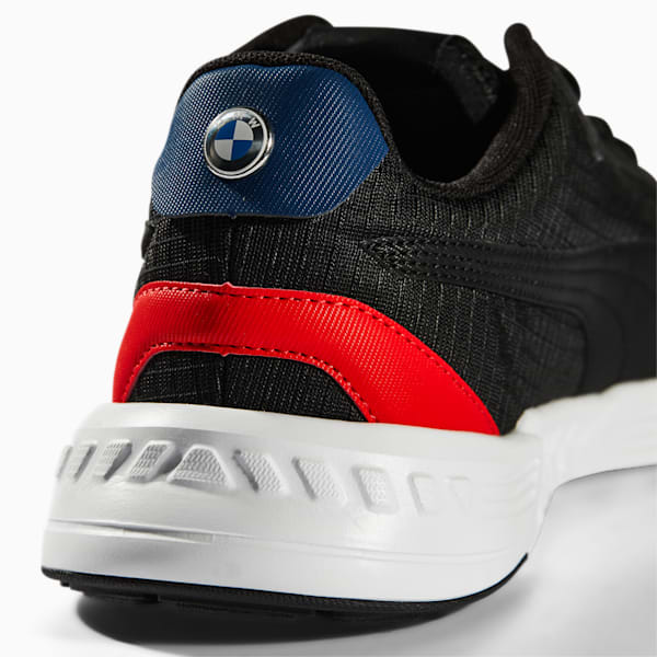 BMW M Motorsport Tiburion Unisex Sneakers, Puma Black-Puma Silver, extralarge-IND