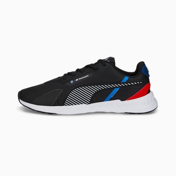 TENIS PUMA HOMBRE BMW MMS TIBURION BLANCO AZUL ROJO PUMA