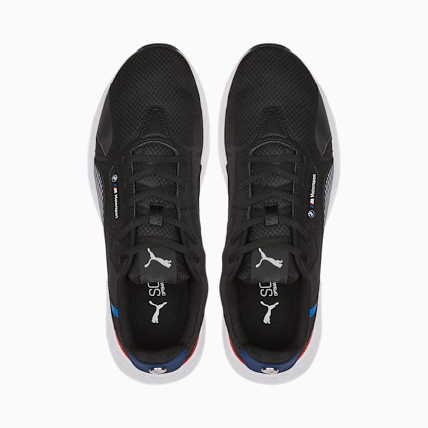 BMW M Motorsport Tiburion Unisex Sneakers, Puma Black-Puma Silver, extralarge-IND