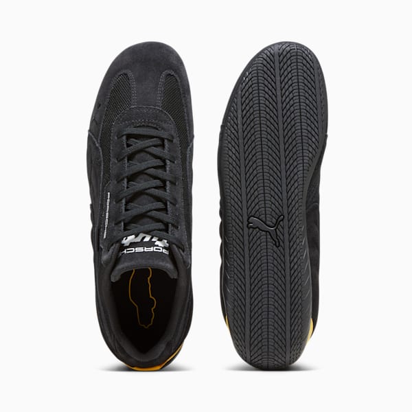 Tenis Porsche Legacy Speedcat, PUMA Black-PUMA Black-Lemon Chrome, extralarge