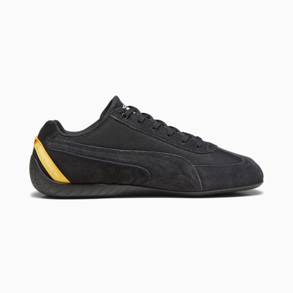 Porsche Legacy Speedcat Driving Shoes, PUMA Black-PUMA Black-Lemon Chrome, extralarge-IND