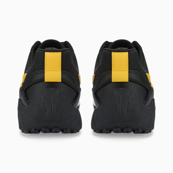 Porsche Legacy Turbo SpeedFusion Motorsport Shoes, Puma Black-Lemon Chrome-Puma White, extralarge-IND
