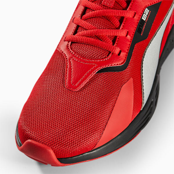 Scuderia Ferrari Tiburion Unisex Sneakers, Rosso Corsa-Puma Silver, extralarge-IND