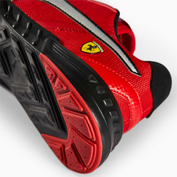 Tenis de automovilismo Scuderia Ferrari Tiburion, Rosso Corsa-Puma Silver, extralarge