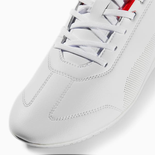 Scuderia Ferrari RDG Cat Unisex Sneakers, Puma White-Rosso Corsa, extralarge-IND