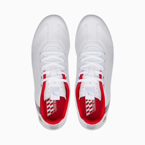 Scuderia Ferrari RDG Cat Sneakers, Puma White-Rosso Corsa, extralarge-IND
