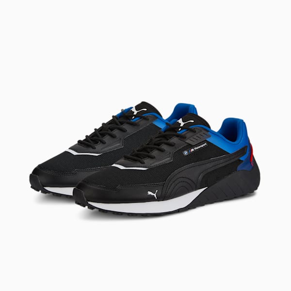 BMW M Motorsport SPEEDFUSION Unisex Sneakers, Puma Black-Estate Blue, extralarge-IND