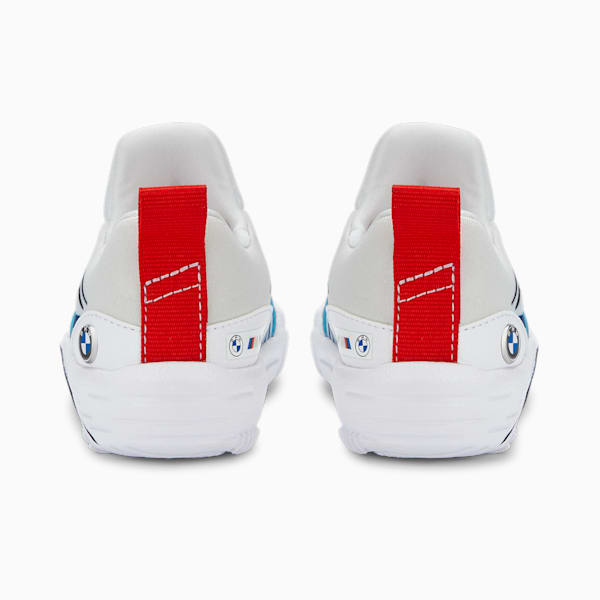 BMW M Motorsport Bao Kart Toddlers Sneakers, Puma White-Puma Black-Estate Blue, extralarge-IND