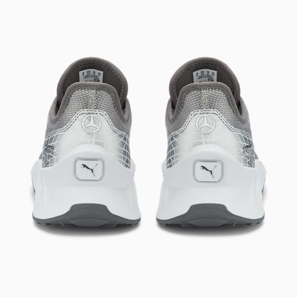 Mercedes AMG Petronas F1 Maco Rising Unisex Sneakers, Puma Silver-Puma White-Smoked Pearl, extralarge-IND