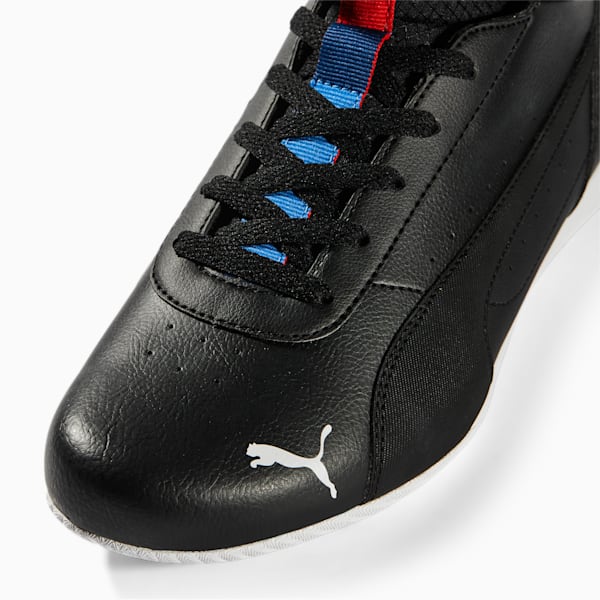 BMW M Motorsport Neo Cat Mid Unisex Sneakers, Puma Black-Puma Black, extralarge-IND