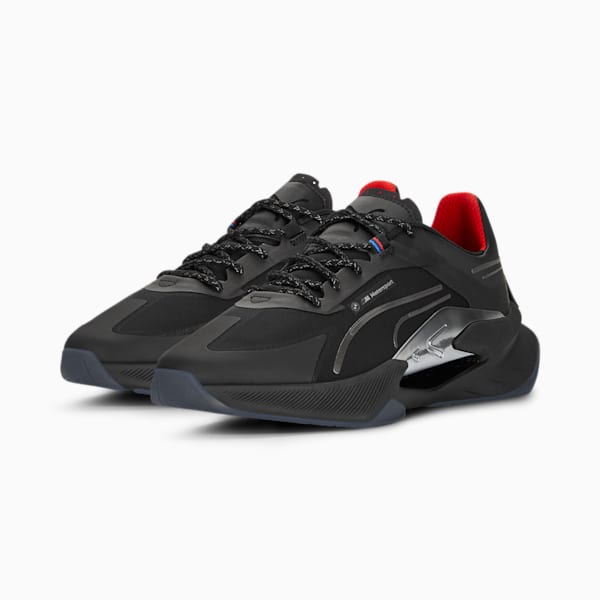 BMW M Motorsport LGND Motorsport Shoes, Puma Black-Puma Black-Puma Black, extralarge-AUS